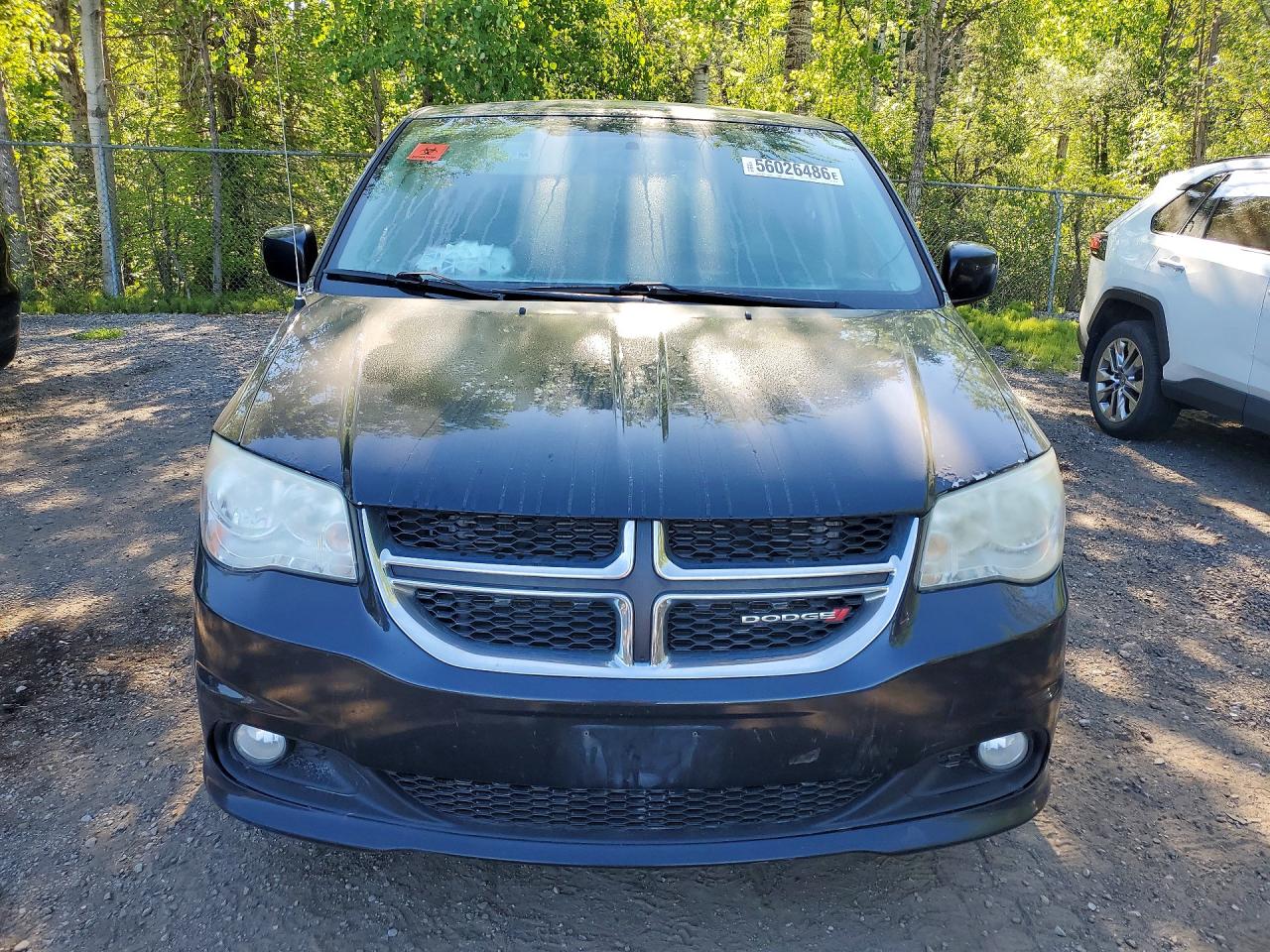 2012 Dodge Grand Caravan Crew Black vin: 2C4RDGDG6CR398112