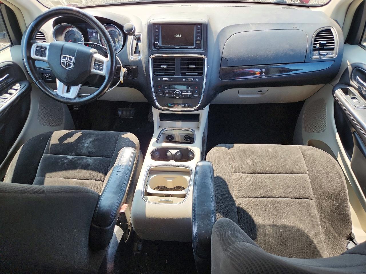 2013 Dodge Grand Caravan Crew Red vin: 2C4RDGDG6DR607446