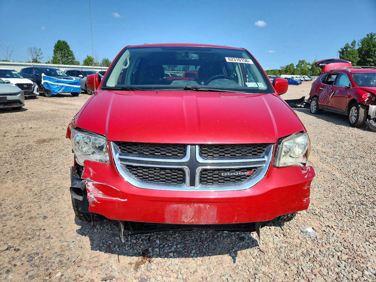 2013 Dodge Grand Caravan Crew Red vin: 2C4RDGDG6DR607446