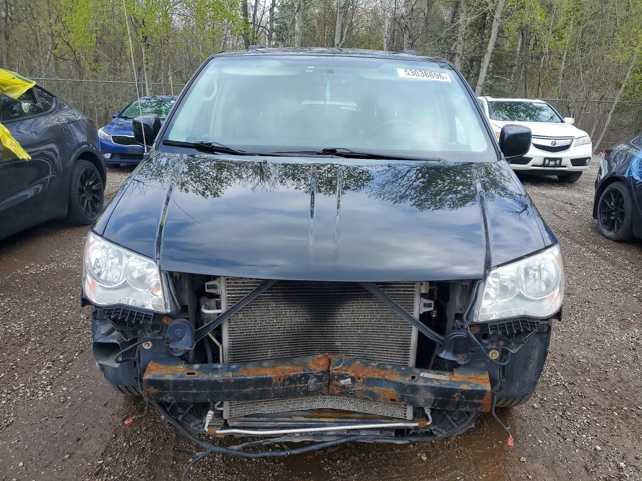 2012 Dodge Grand Caravan Crew Black vin: 2C4RDGDG7CR142819