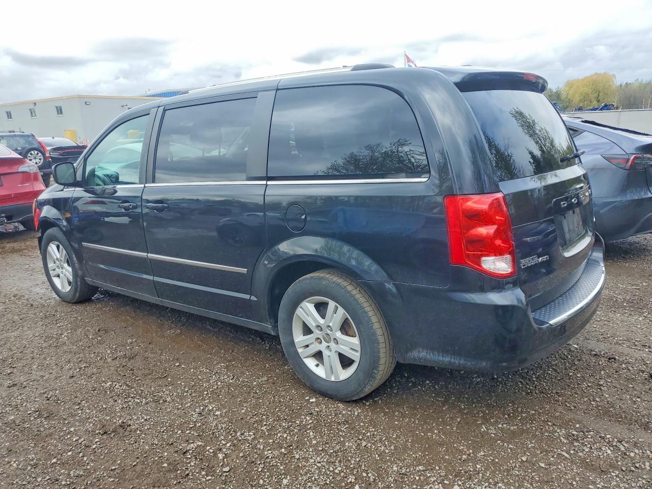 2012 Dodge Grand Caravan Crew Black vin: 2C4RDGDG7CR142819