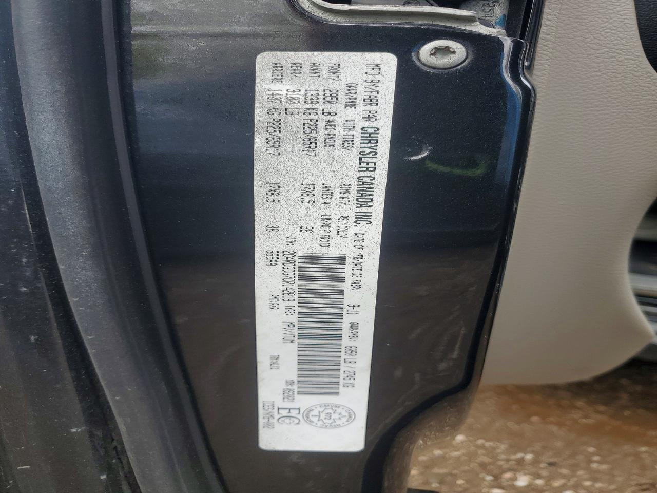 2012 Dodge Grand Caravan Crew Black vin: 2C4RDGDG7CR142819