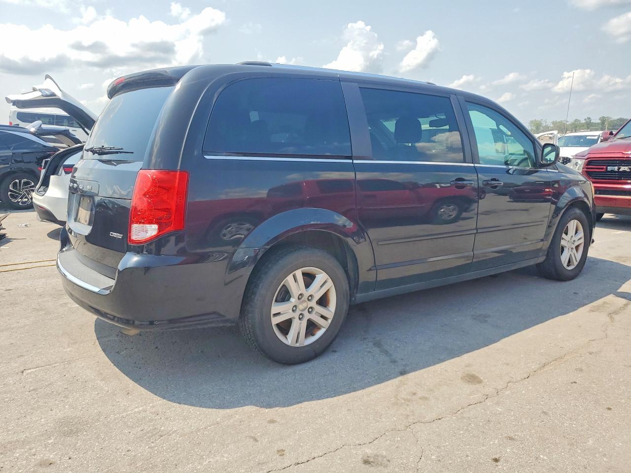 2012 Dodge Grand Caravan Crew Black vin: 2C4RDGDG7CR174072