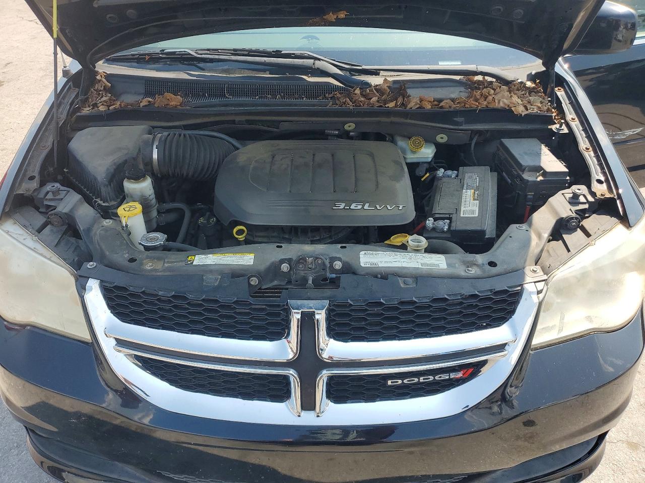2012 Dodge Grand Caravan Crew Black vin: 2C4RDGDG7CR174072