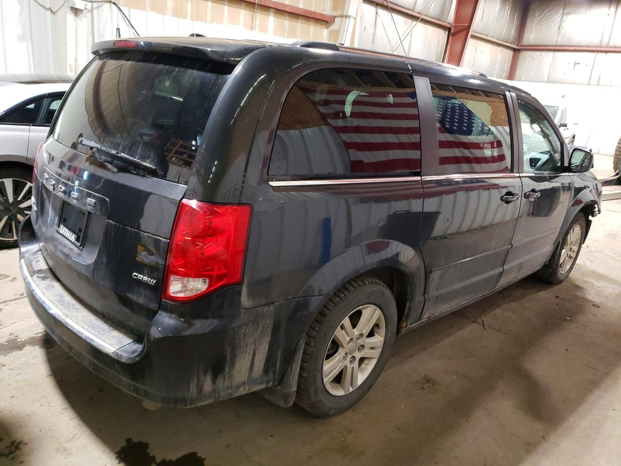 2012 Dodge Grand Caravan Crew Charcoal vin: 2C4RDGDG7CR268887
