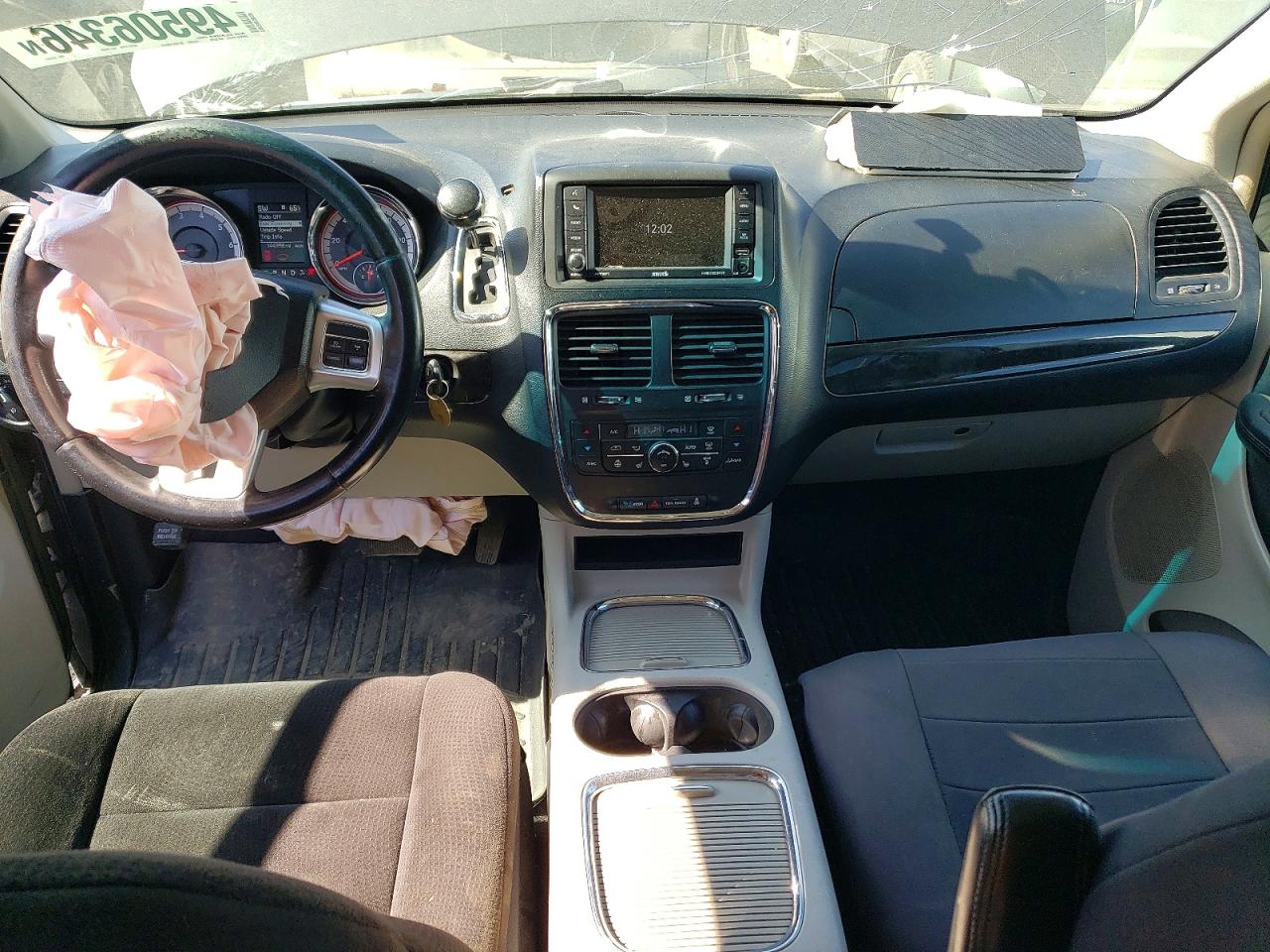 2012 Dodge Grand Caravan Crew Charcoal vin: 2C4RDGDG7CR268887