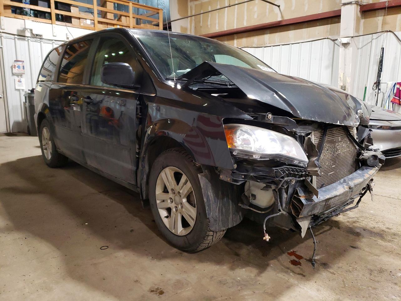 2012 Dodge Grand Caravan Crew Charcoal vin: 2C4RDGDG7CR268887