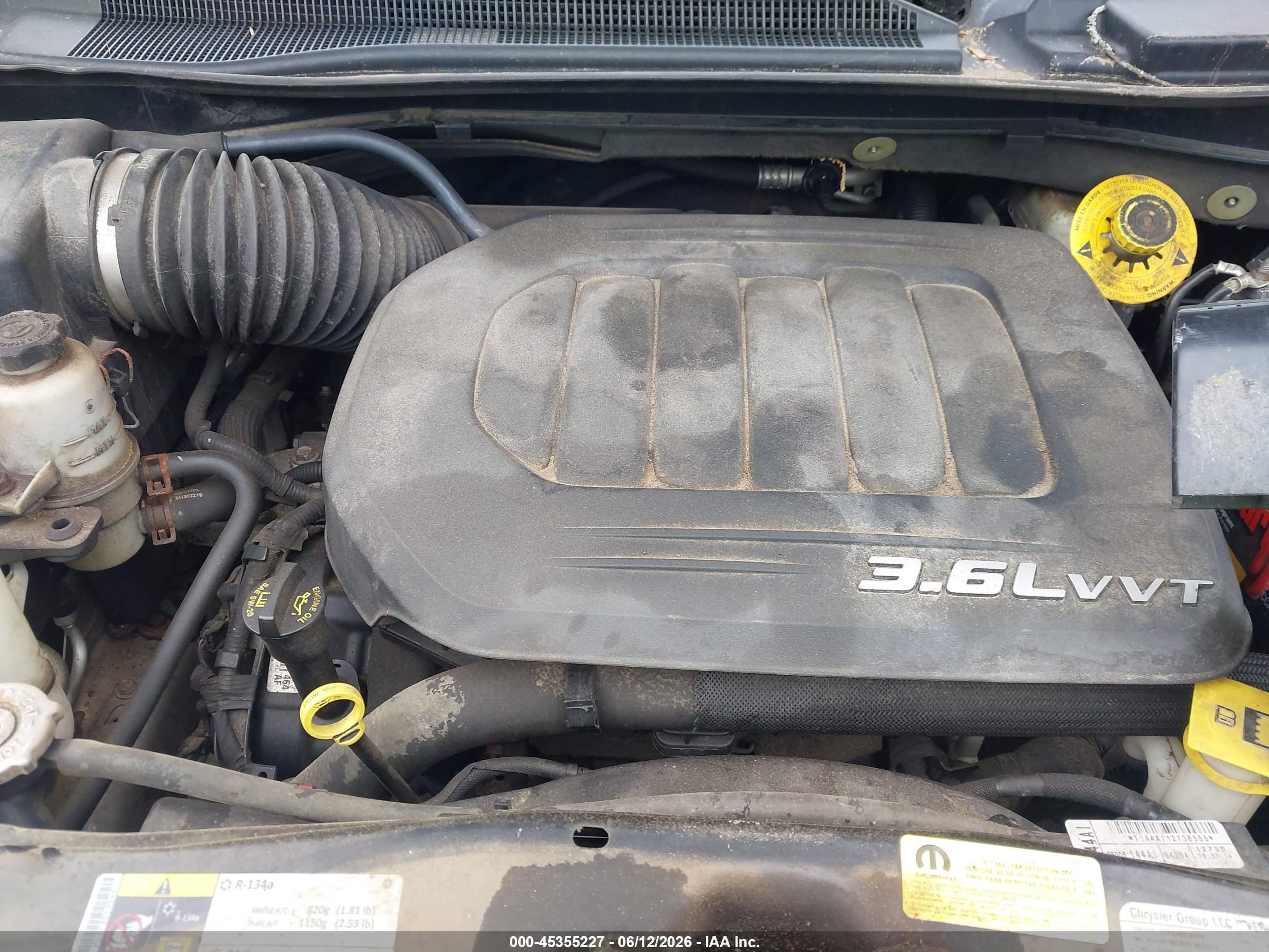 2013 Dodge Grand Caravan Crew Silver vin: 2C4RDGDG7DR765469