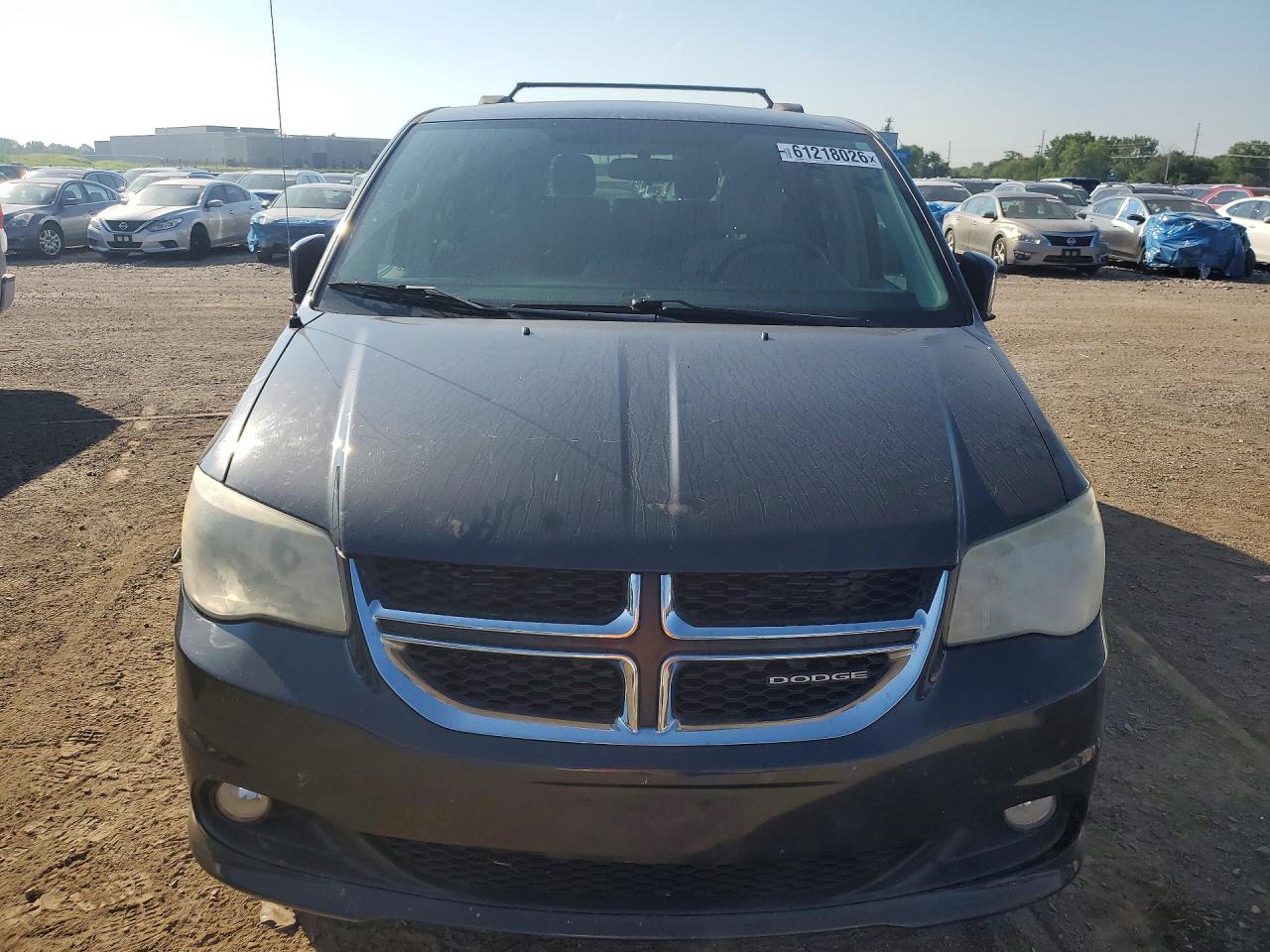 2012 Dodge Grand Caravan Crew Black vin: 2C4RDGDG8CR104497