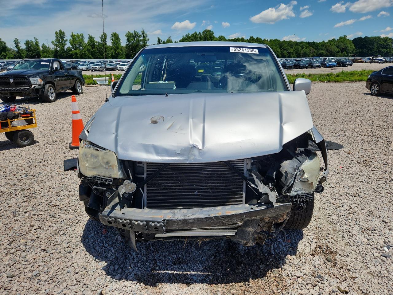2012 Dodge Grand Caravan Crew Silver vin: 2C4RDGDG8CR145941