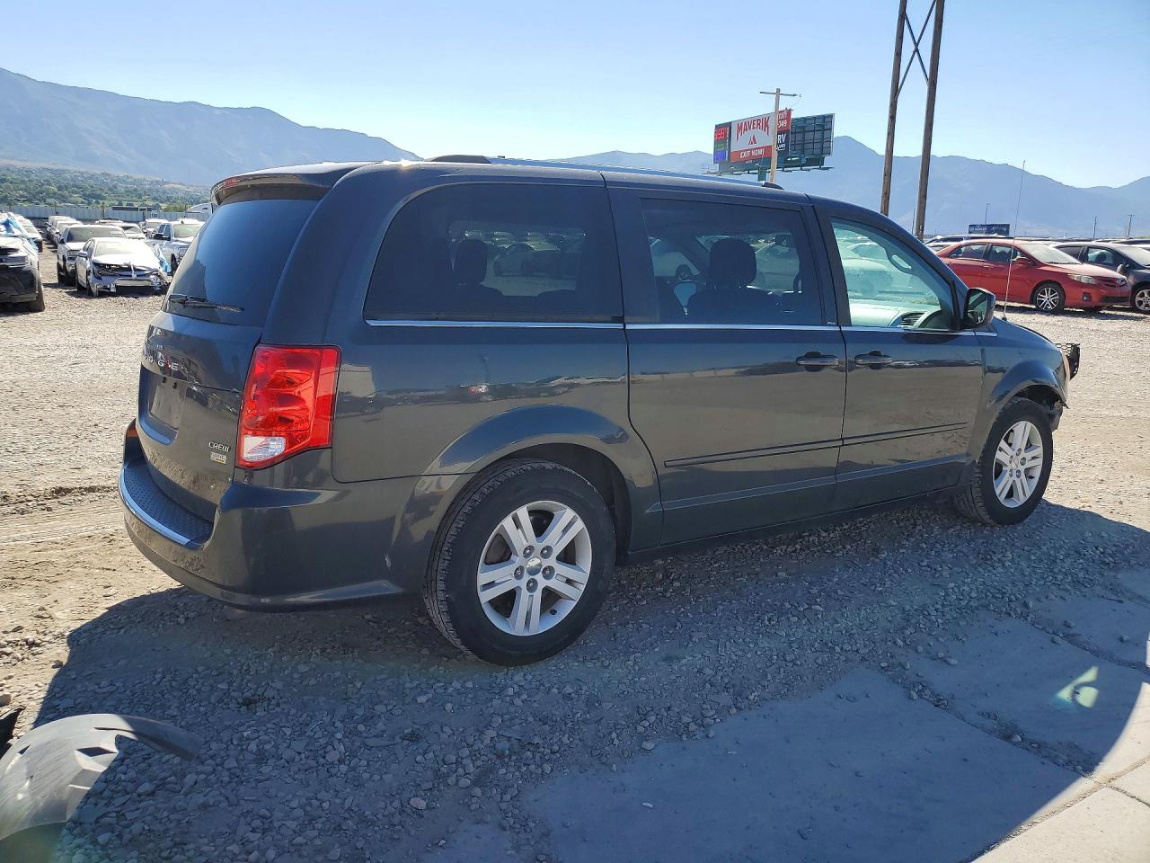 2012 Dodge Grand Caravan Crew Gray vin: 2C4RDGDG8CR341135