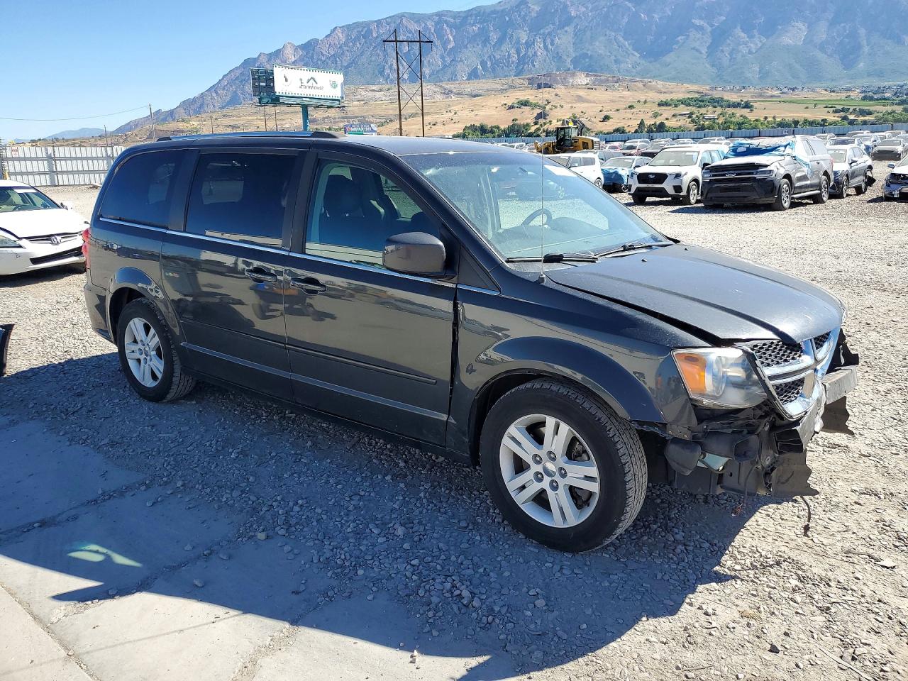 2012 Dodge Grand Caravan Crew Gray vin: 2C4RDGDG8CR341135