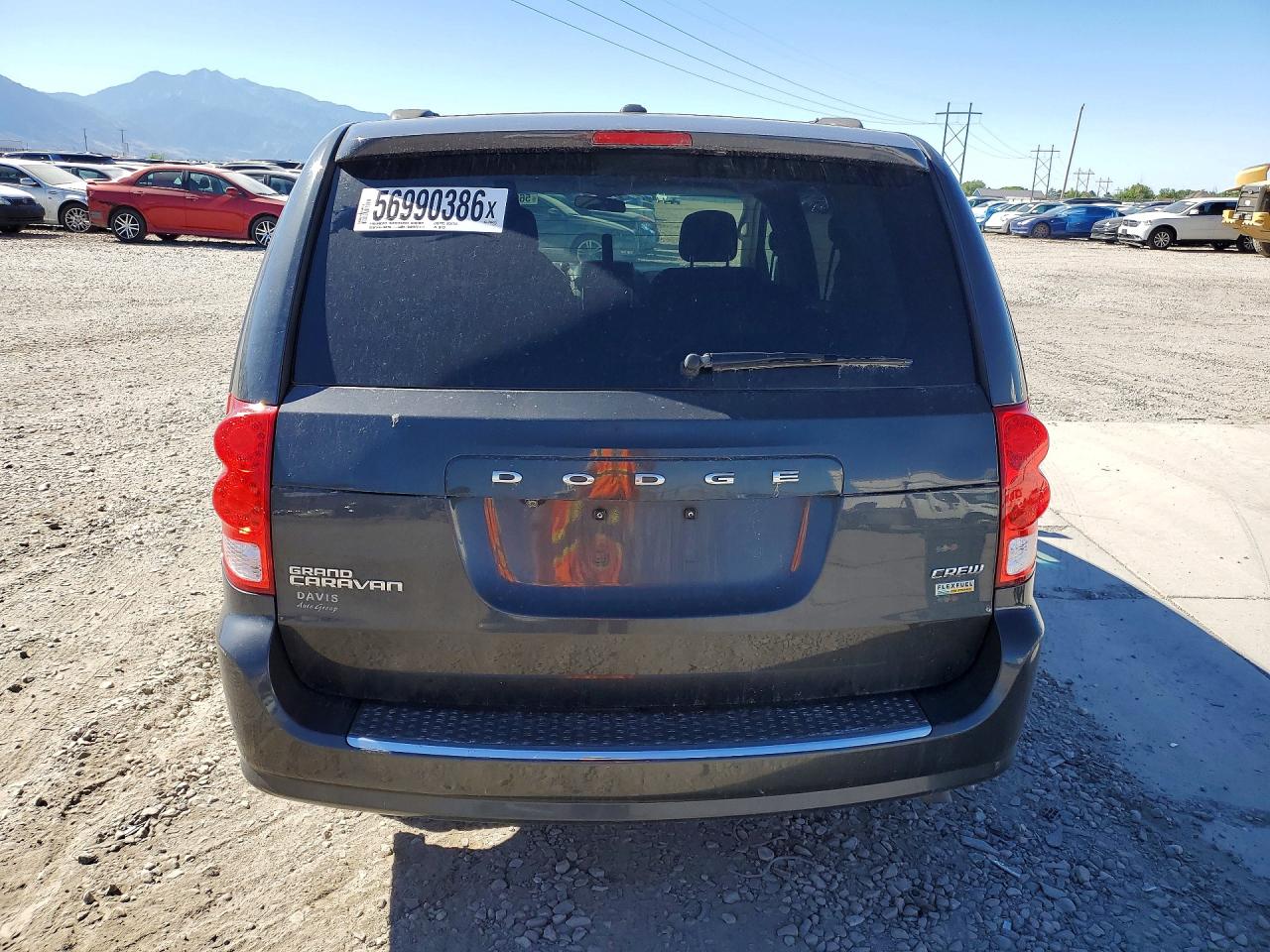 2012 Dodge Grand Caravan Crew Gray vin: 2C4RDGDG8CR341135