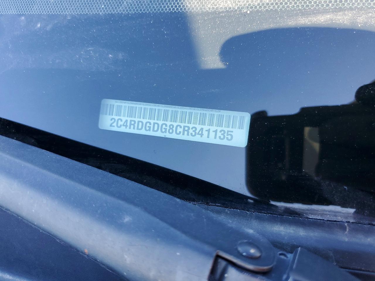 2012 Dodge Grand Caravan Crew Gray vin: 2C4RDGDG8CR341135