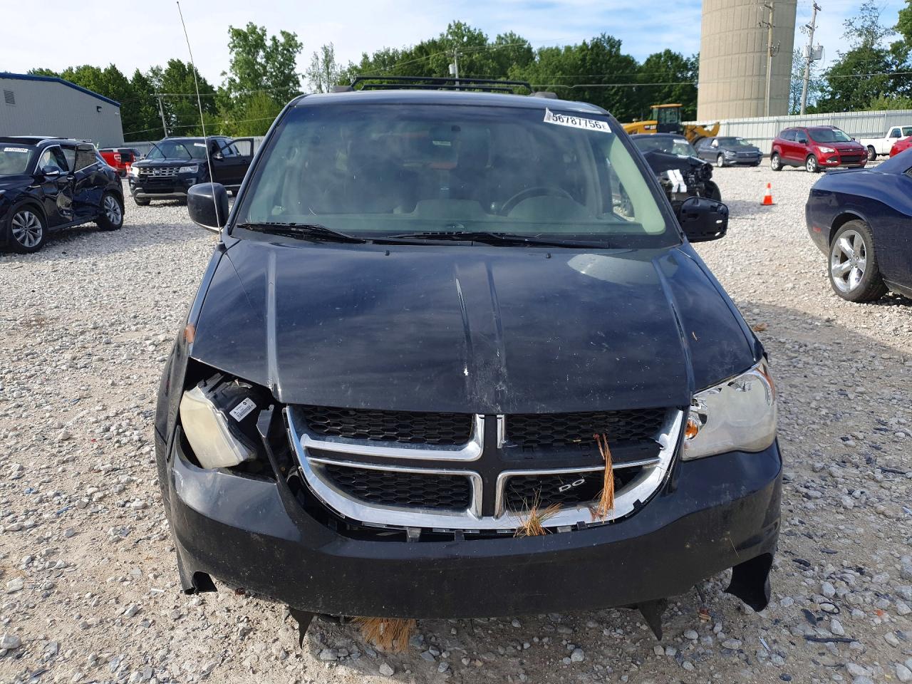2013 Dodge Grand Caravan Crew Black vin: 2C4RDGDG8DR570349
