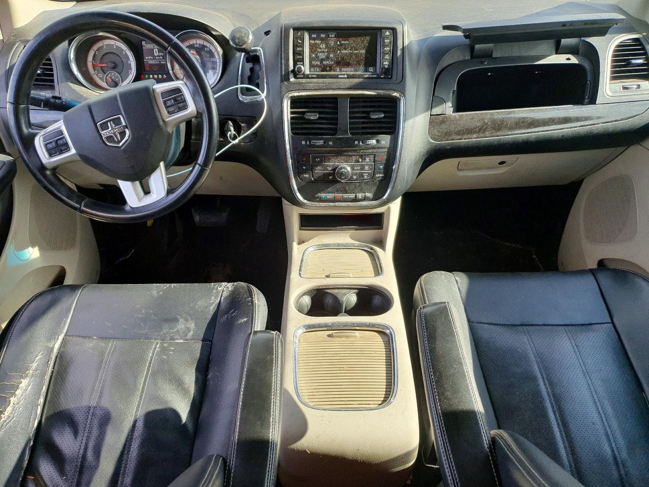2013 Dodge Grand Caravan Crew Black vin: 2C4RDGDG8DR570349