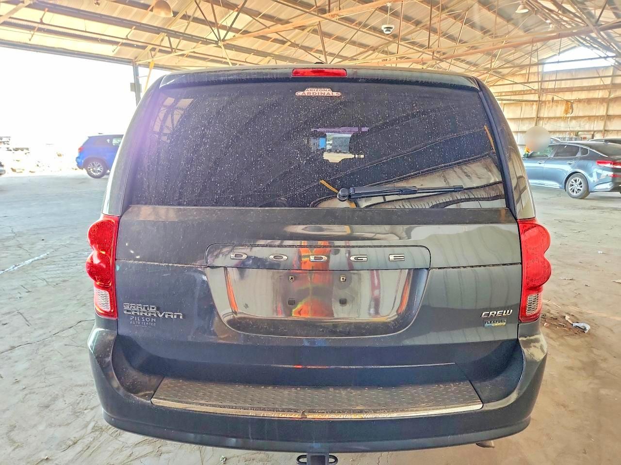 2012 Dodge Grand Caravan Crew Gray vin: 2C4RDGDG9CR107828
