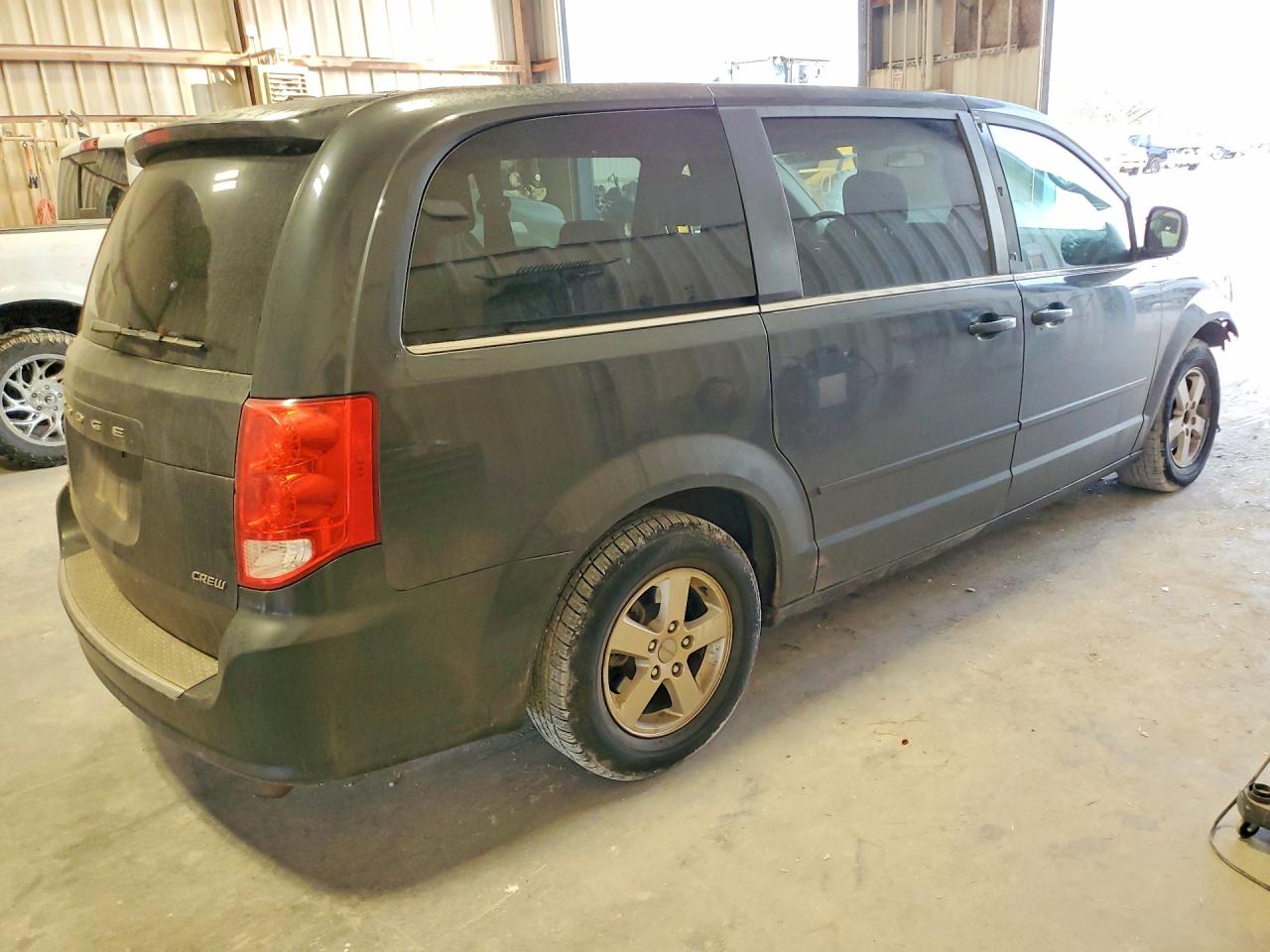 2012 Dodge Grand Caravan Crew Black vin: 2C4RDGDG9CR108087