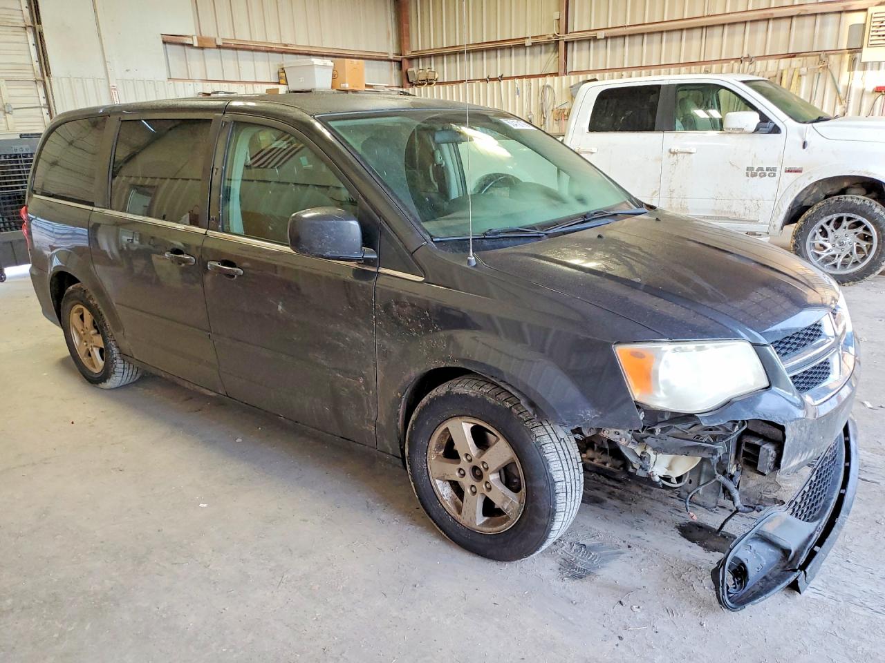 2012 Dodge Grand Caravan Crew Black vin: 2C4RDGDG9CR108087