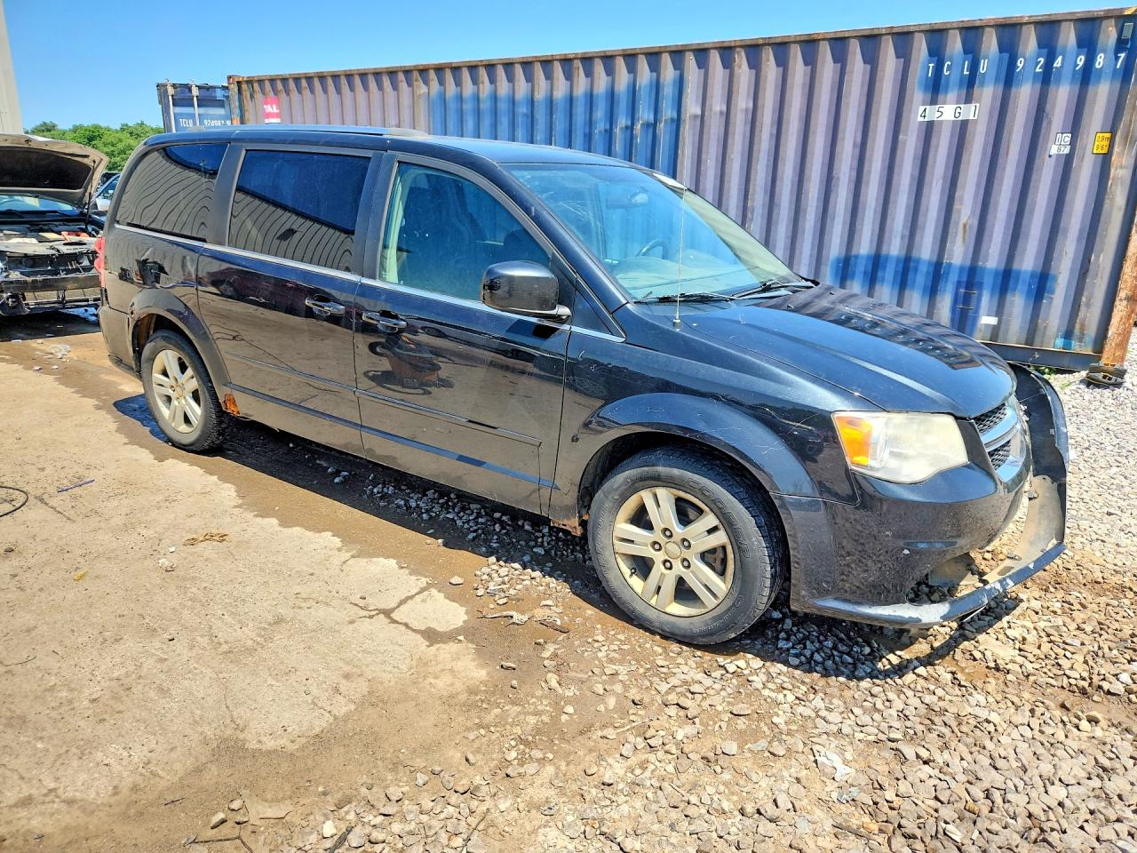 2012 Dodge Grand Caravan Crew Blue vin: 2C4RDGDG9CR332735