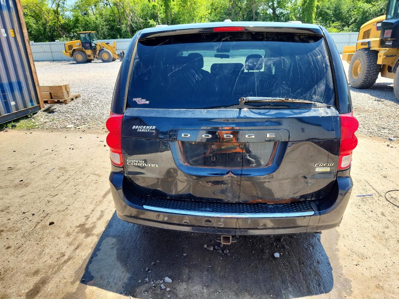 2012 Dodge Grand Caravan Crew Blue vin: 2C4RDGDG9CR332735