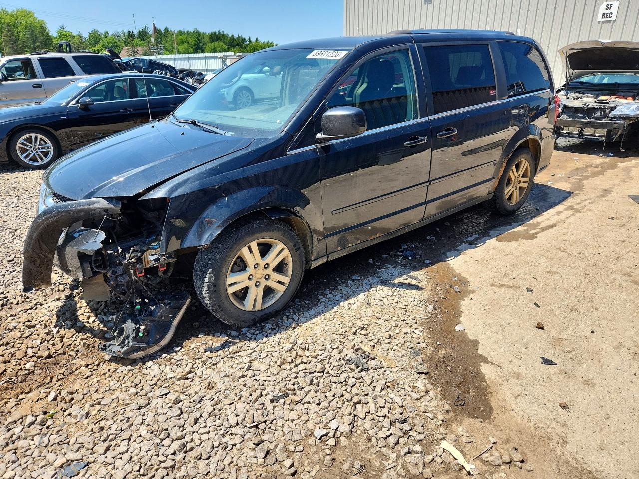 2012 Dodge Grand Caravan Crew Blue vin: 2C4RDGDG9CR332735