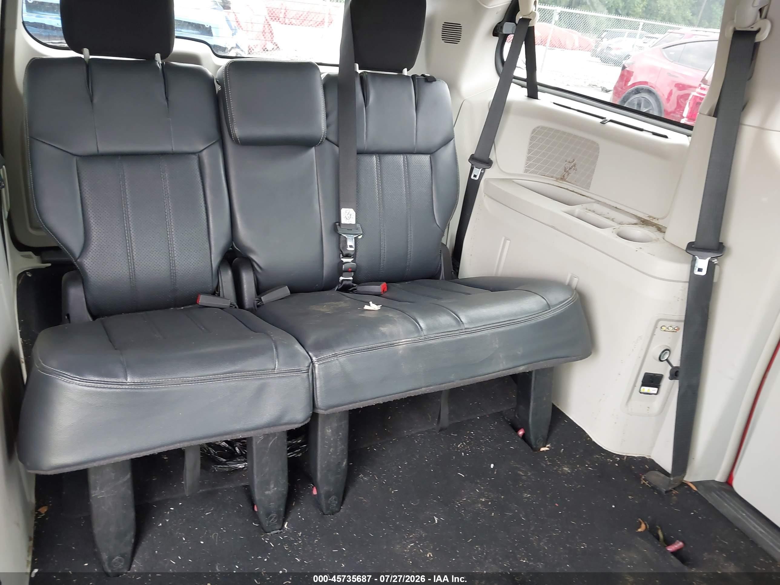 2013 Dodge Grand Caravan Crew Red vin: 2C4RDGDG9DR532581