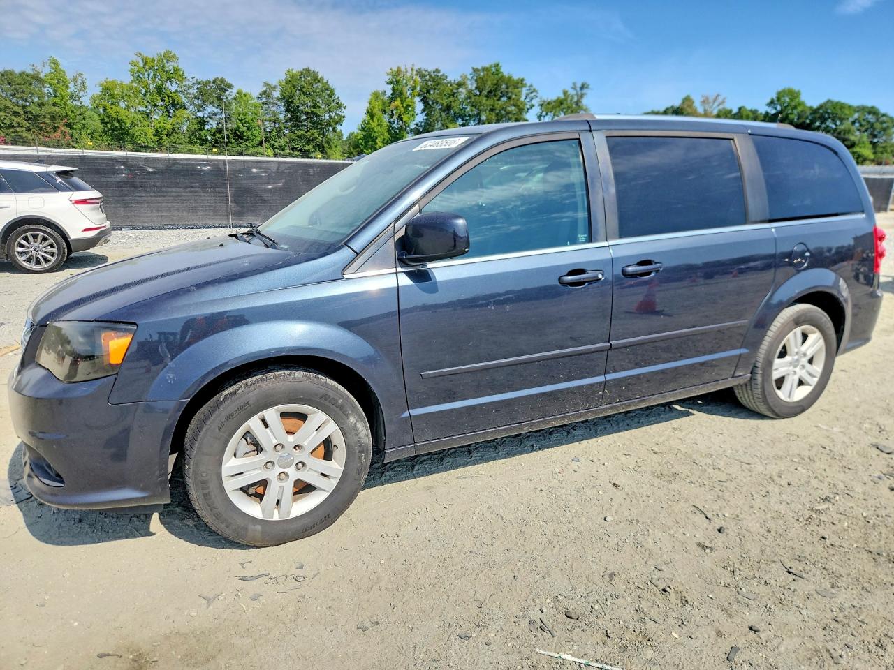 2013 Dodge Grand Caravan Crew Gray vin: 2C4RDGDG9DR682433