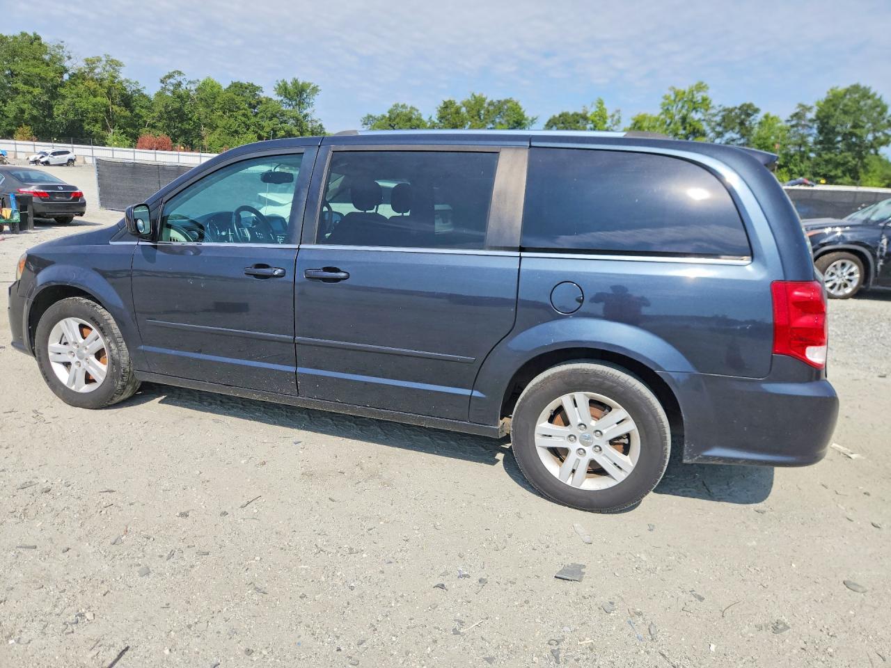 2013 Dodge Grand Caravan Crew Gray vin: 2C4RDGDG9DR682433