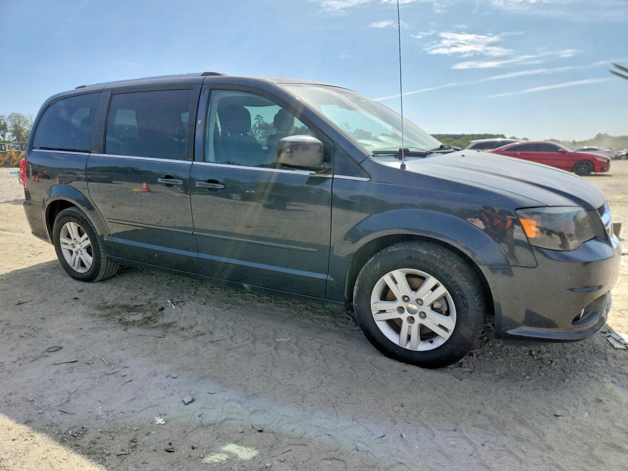 2013 Dodge Grand Caravan Crew Gray vin: 2C4RDGDG9DR682433