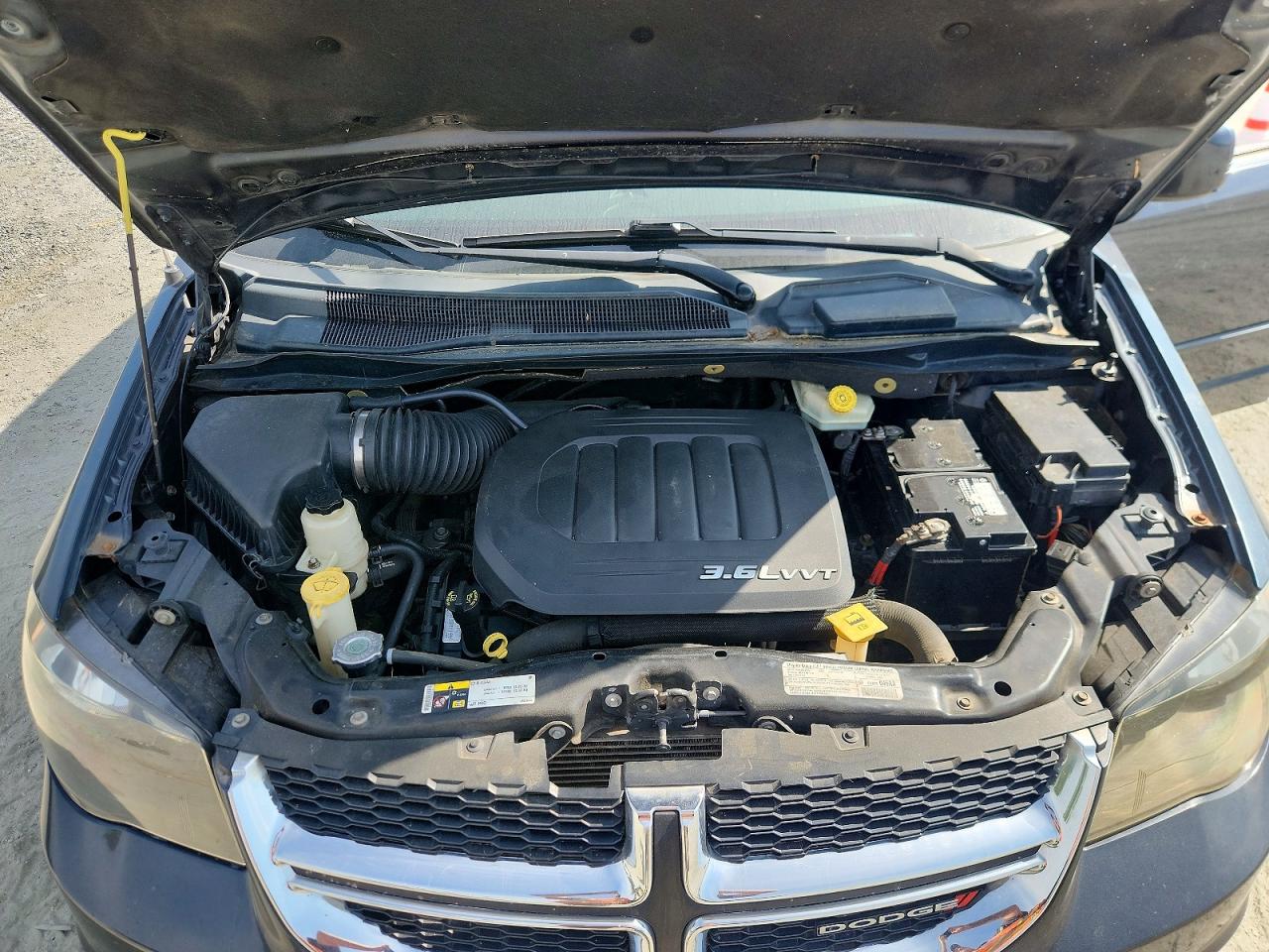 2013 Dodge Grand Caravan Crew Gray vin: 2C4RDGDG9DR682433