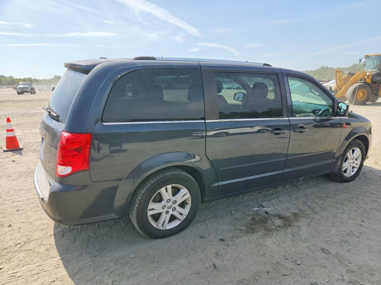 2013 Dodge Grand Caravan Crew Gray vin: 2C4RDGDG9DR682433