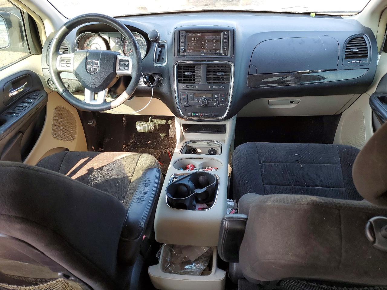 2013 Dodge Grand Caravan Crew White vin: 2C4RDGDG9DR766266