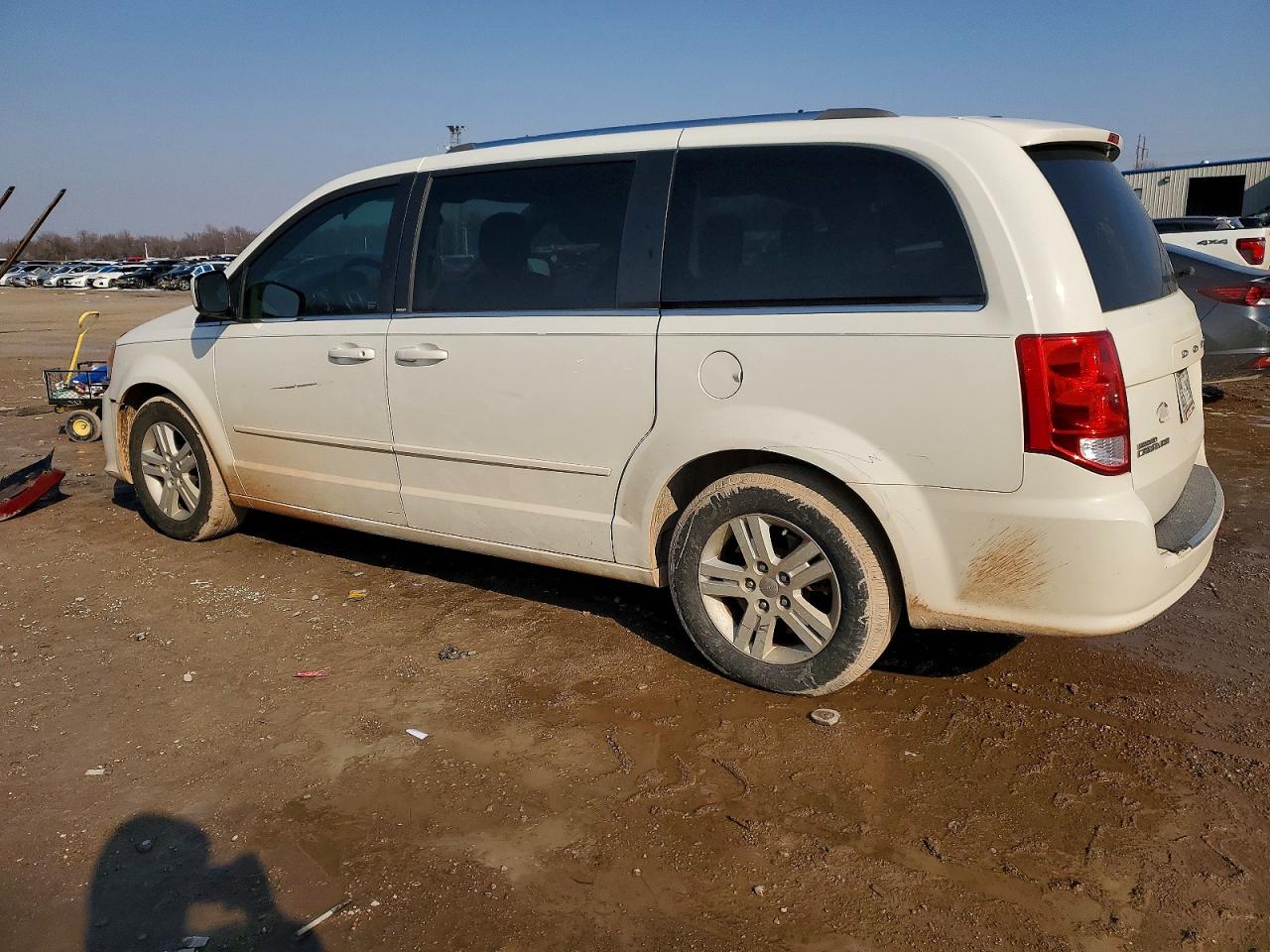2013 Dodge Grand Caravan Crew White vin: 2C4RDGDG9DR766266