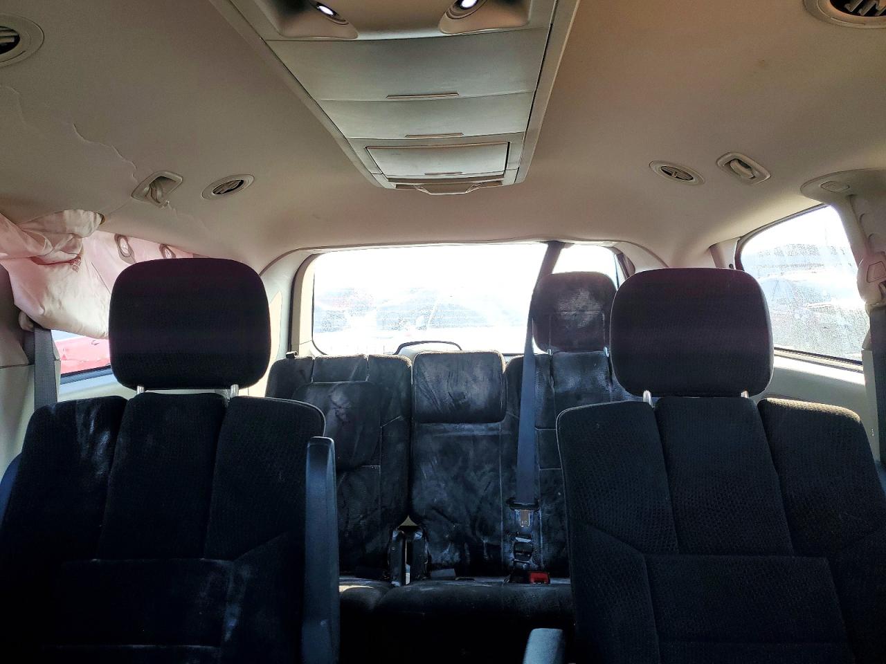 2013 Dodge Grand Caravan Crew White vin: 2C4RDGDG9DR766266