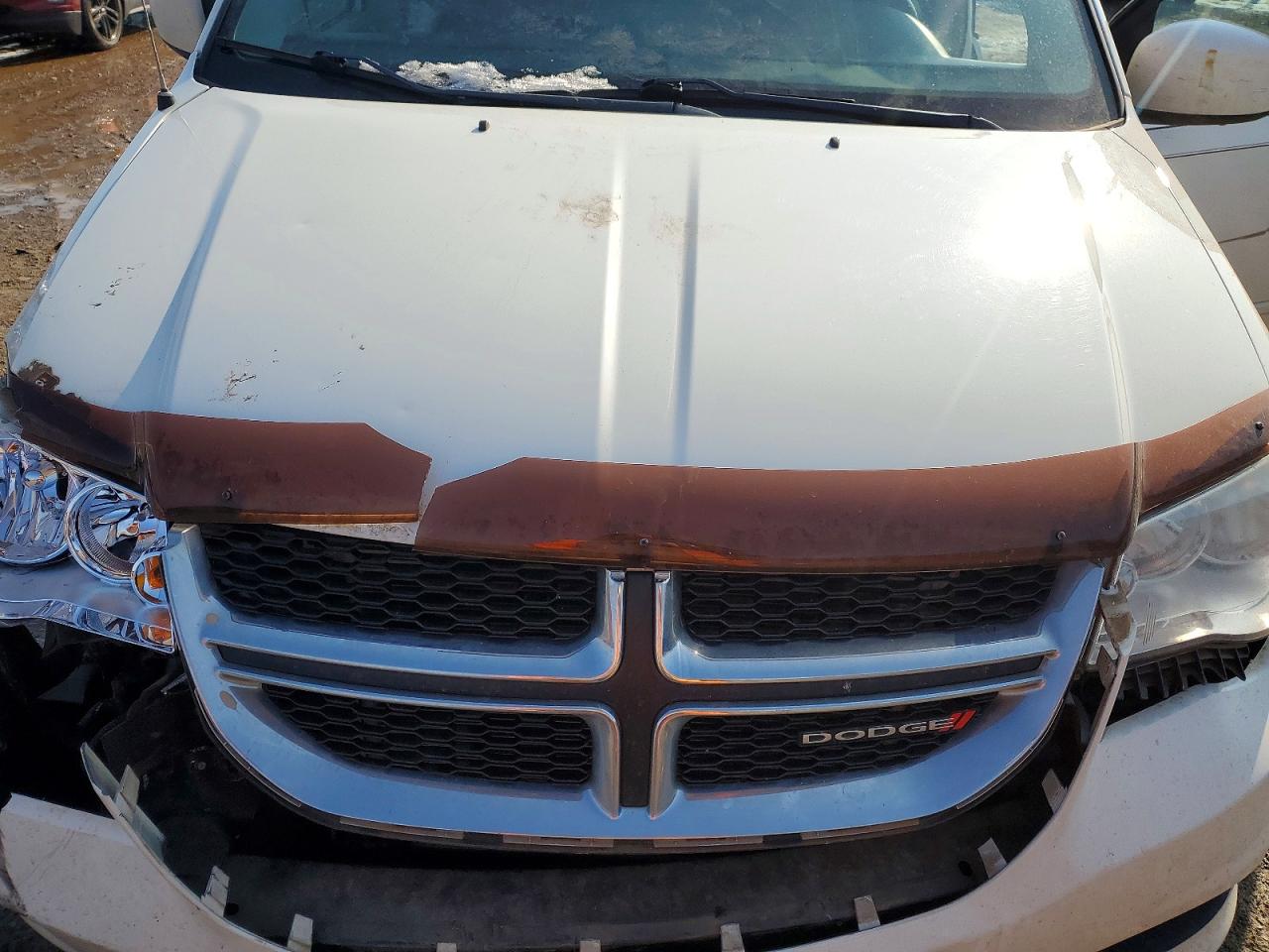 2013 Dodge Grand Caravan Crew White vin: 2C4RDGDG9DR766266