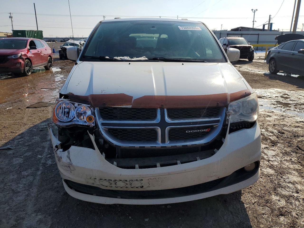 2013 Dodge Grand Caravan Crew White vin: 2C4RDGDG9DR766266