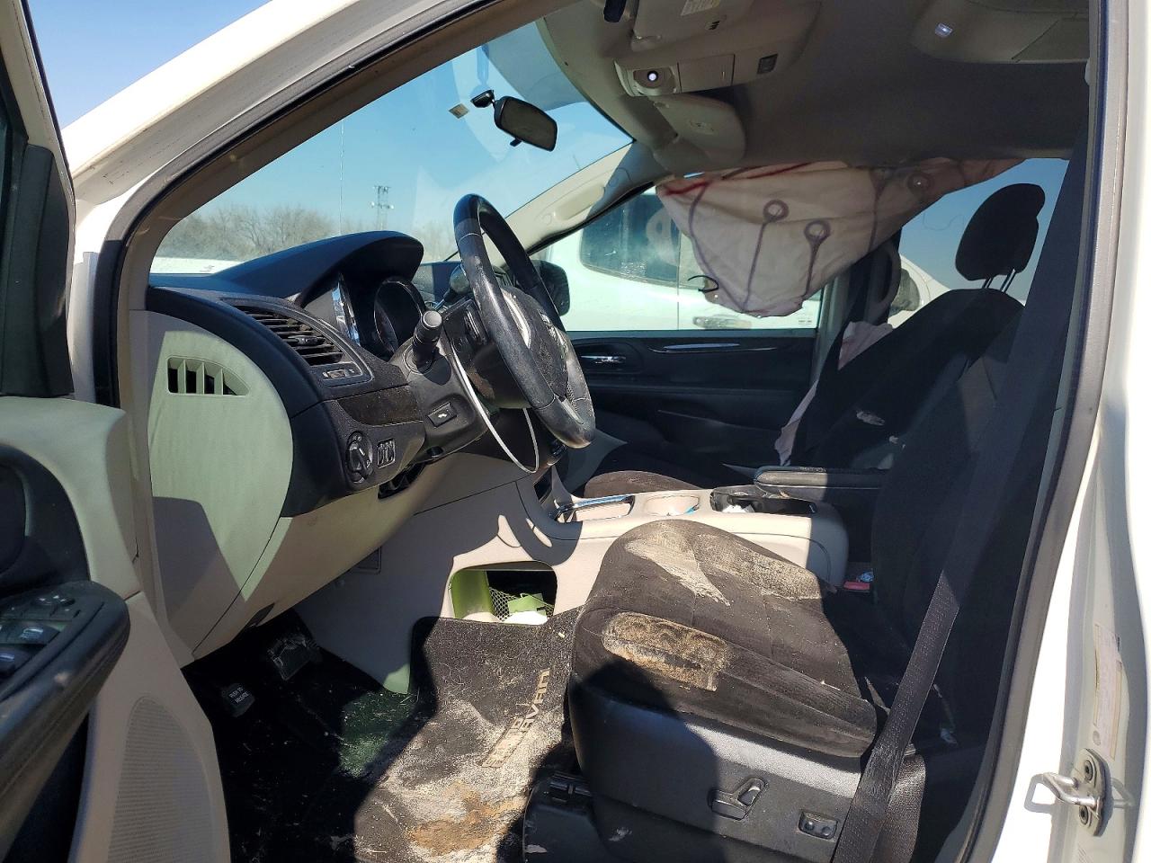 2013 Dodge Grand Caravan Crew White vin: 2C4RDGDG9DR766266