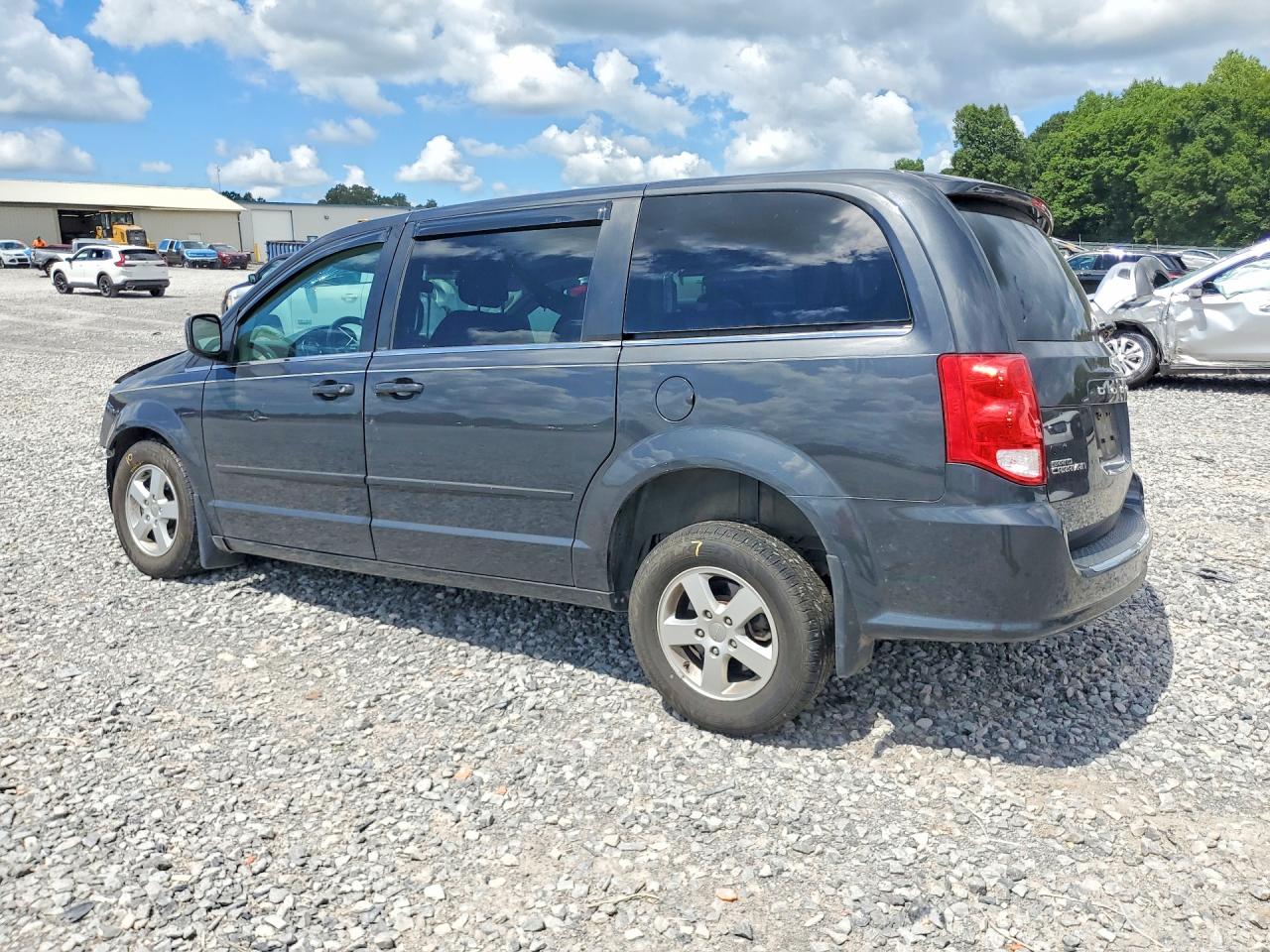 2012 Dodge Grand Caravan Crew Gray vin: 2C4RDGDGXCR112097