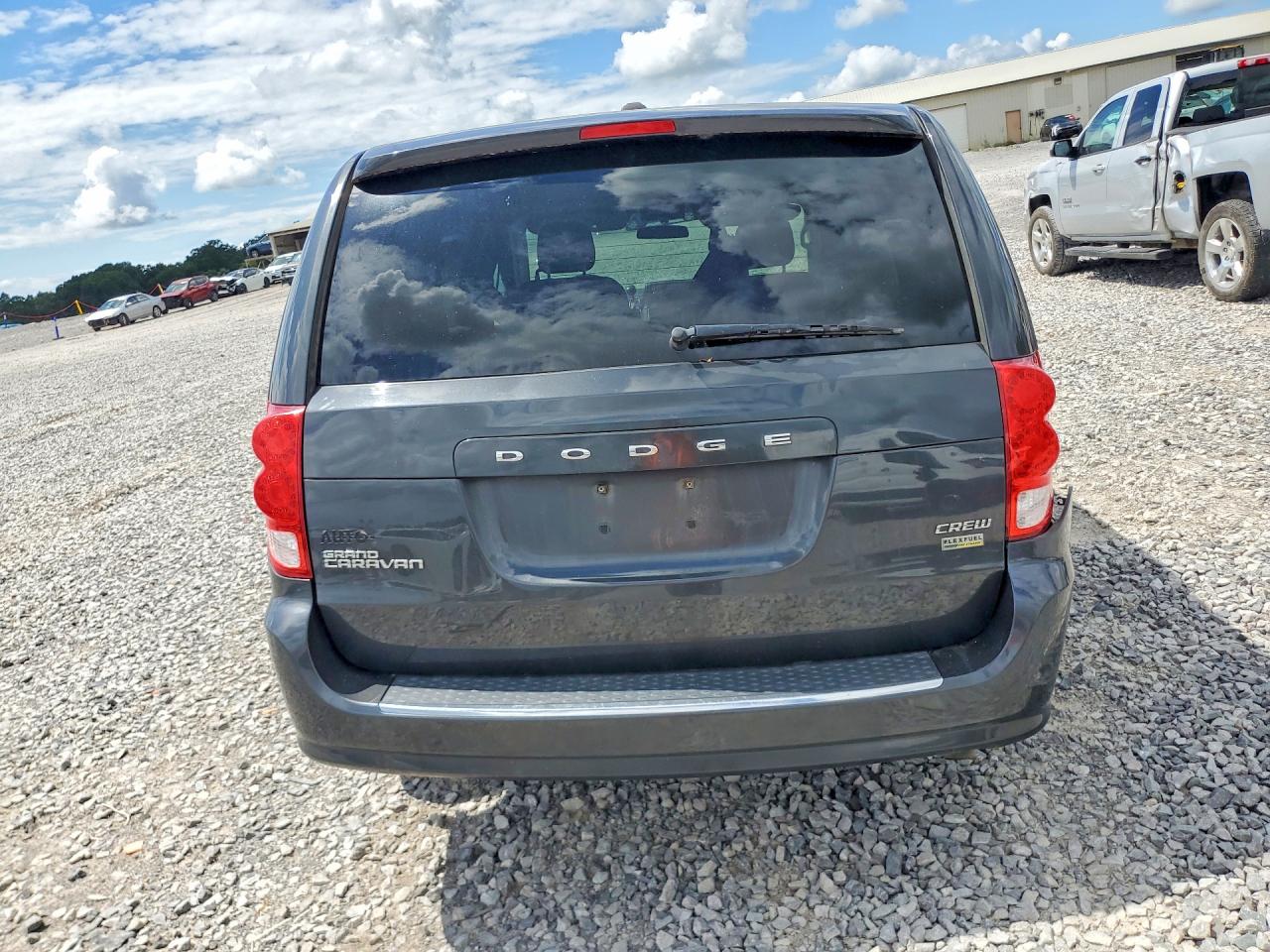 2012 Dodge Grand Caravan Crew Gray vin: 2C4RDGDGXCR112097