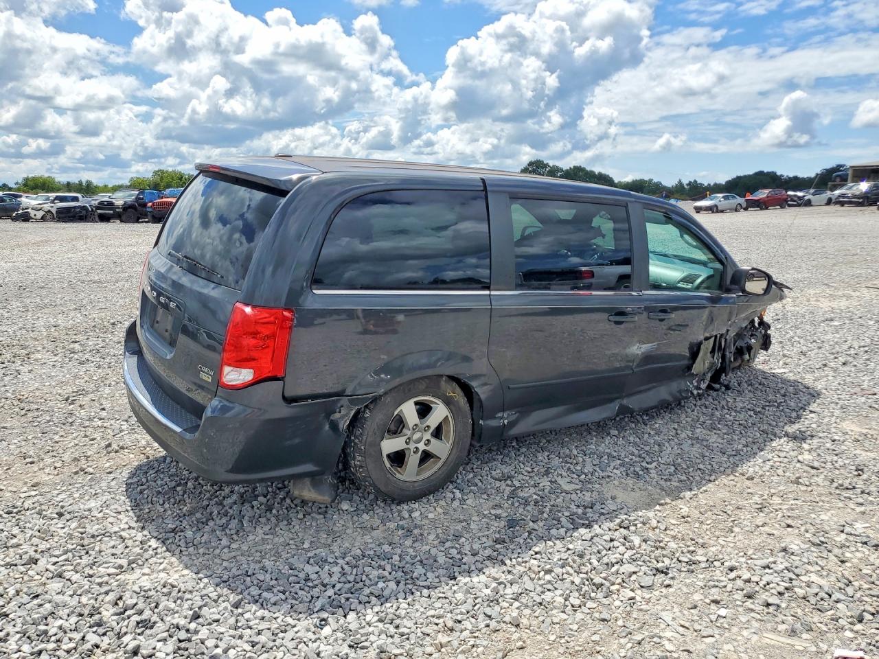 2012 Dodge Grand Caravan Crew Gray vin: 2C4RDGDGXCR112097