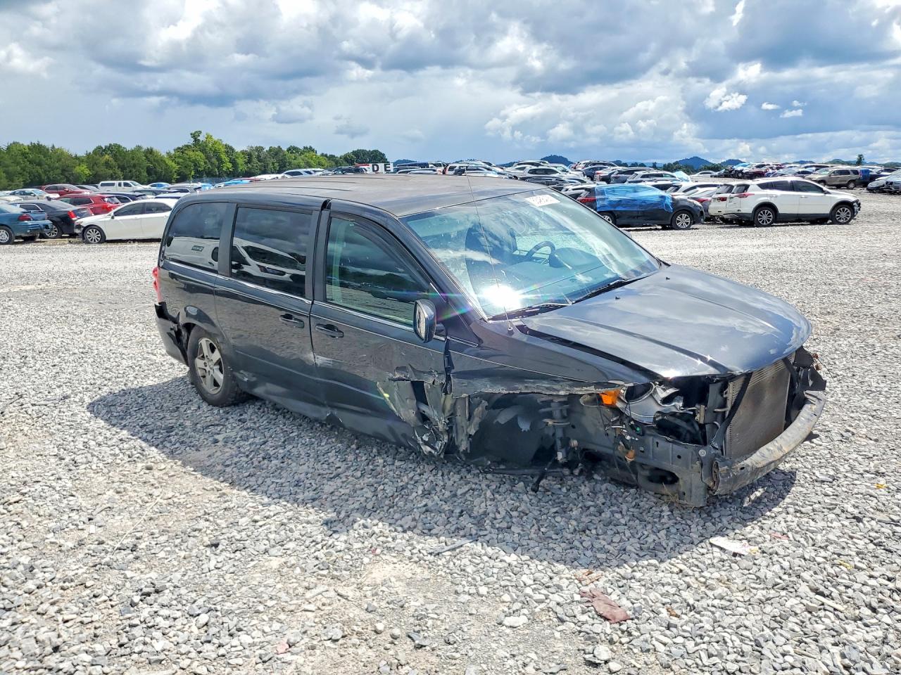 2012 Dodge Grand Caravan Crew Gray vin: 2C4RDGDGXCR112097