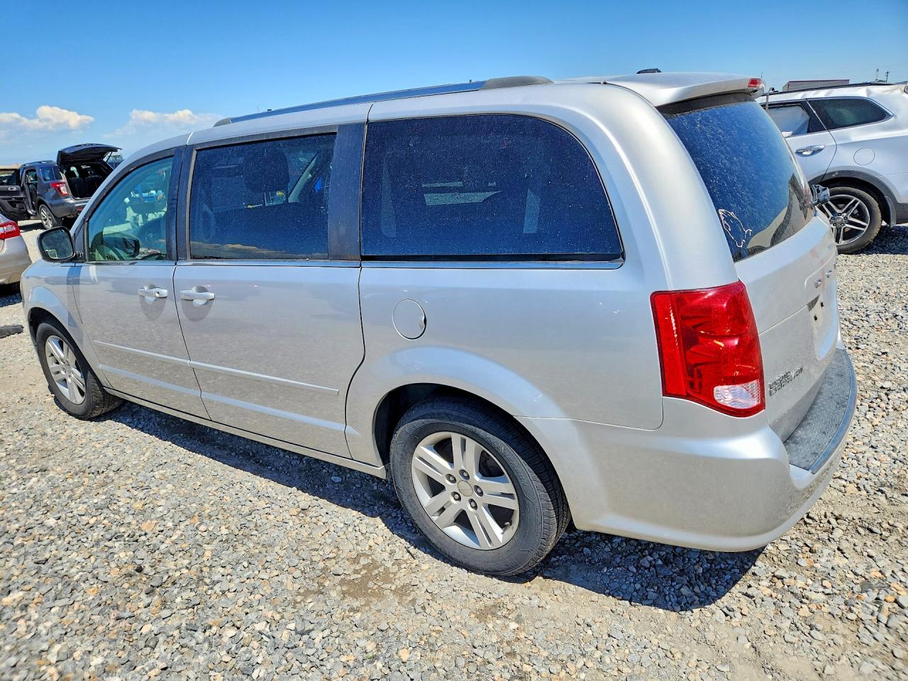 2012 Dodge Grand Caravan Crew Silver vin: 2C4RDGDGXCR122841