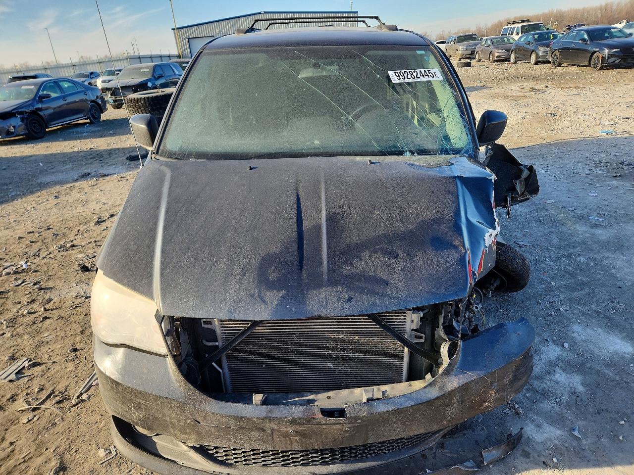 2012 Dodge Grand Caravan Crew Black vin: 2C4RDGDGXCR179640