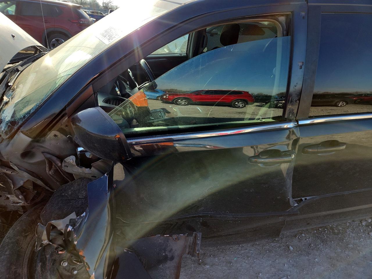 2012 Dodge Grand Caravan Crew Black vin: 2C4RDGDGXCR179640