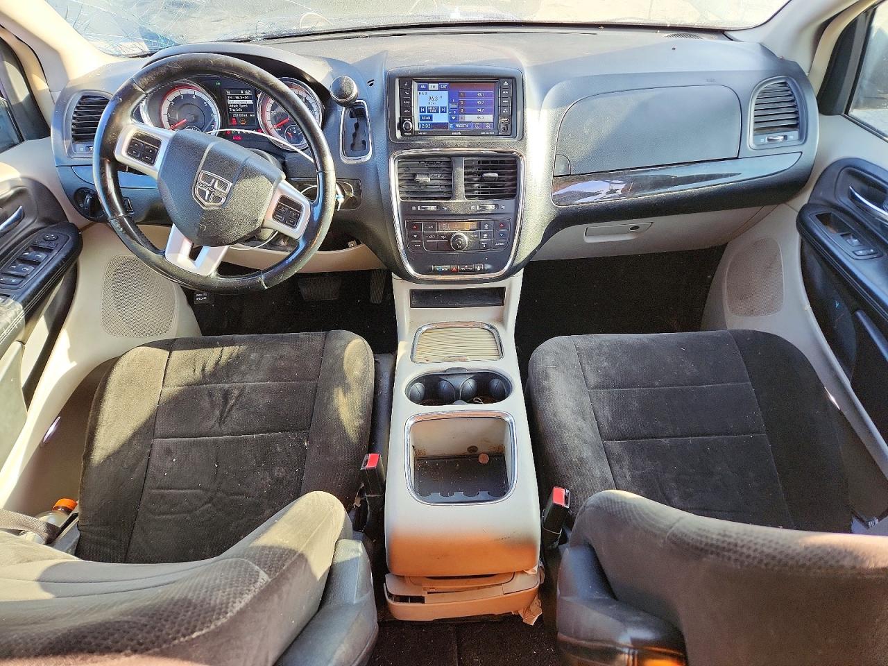 2012 Dodge Grand Caravan Crew Black vin: 2C4RDGDGXCR179640