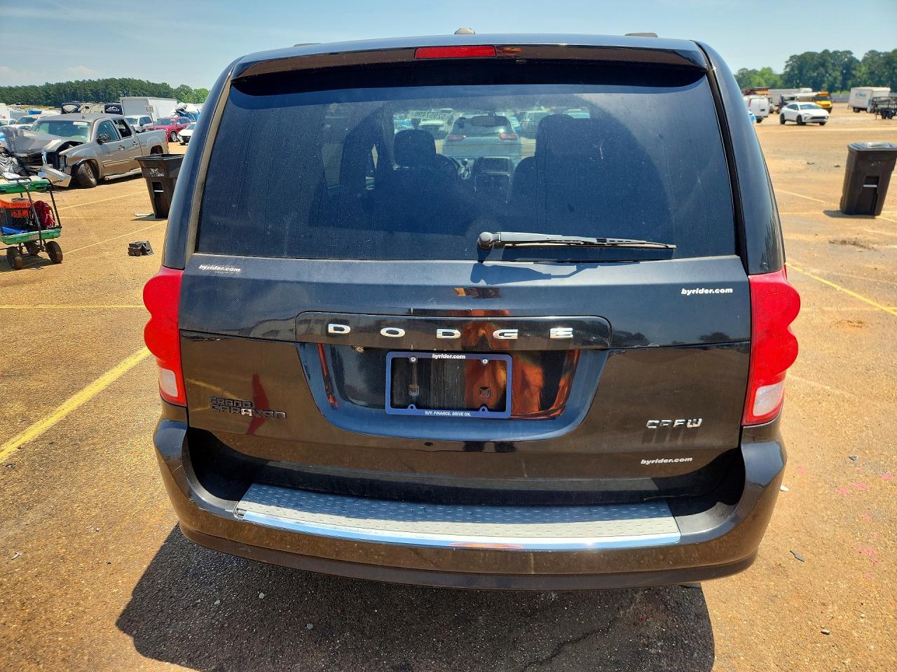 2012 Dodge Grand Caravan Crew Black vin: 2C4RDGDGXCR292374