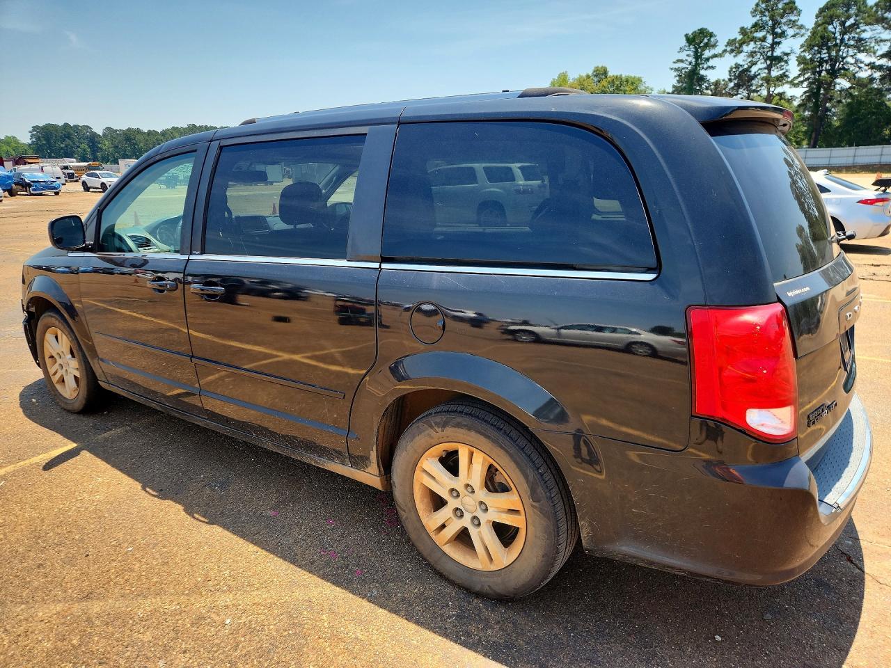 2012 Dodge Grand Caravan Crew Black vin: 2C4RDGDGXCR292374