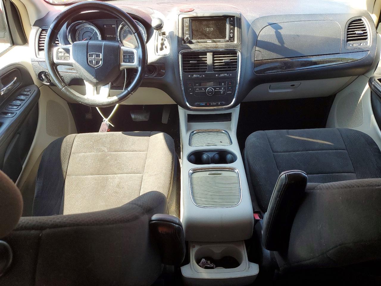 2012 Dodge Grand Caravan Crew Red vin: 2C4RDGDGXCR321694