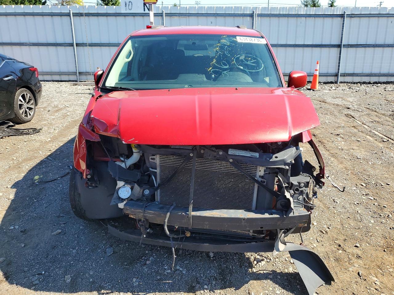 2012 Dodge Grand Caravan Crew Red vin: 2C4RDGDGXCR321694
